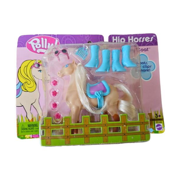 Polly Pocket Hip Horses Vintage 1994 Play Set Honey Coot - Picture 1 of 3